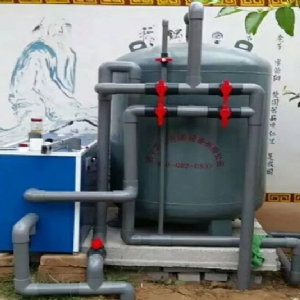 新池新水新設備安裝現場